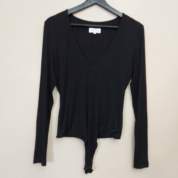Privacy Please Akron Black bodysuit in black size medium - Picture 2 of 8